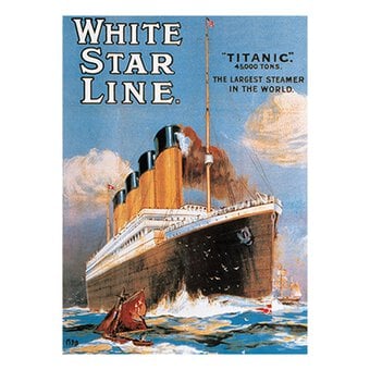Eurographics White Star Line Titanic Jigsaw Puzzle 1000 Pieces image number 2