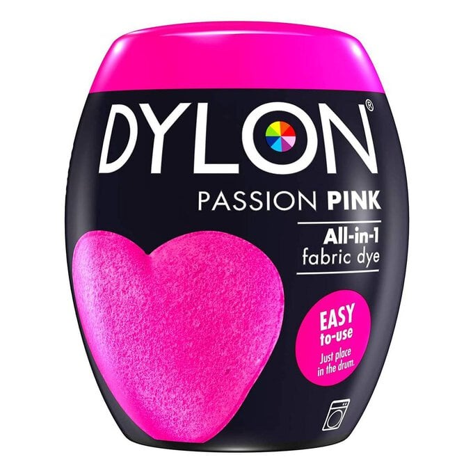 Dylon Passion Pink Dye Pod 350g image number 1