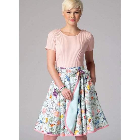 McCall’s Women’s Skirts Sewing Pattern M7129 (16-24) image number 6
