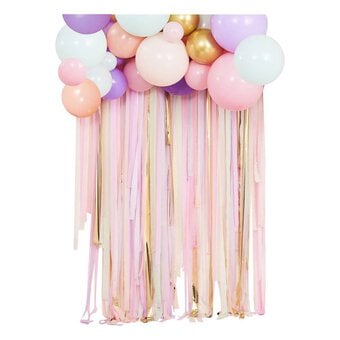 Ginger Ray Pastel and Gold Balloon Backdrop