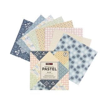 Moroccan Tile Pastel 6 x 6 Inches Paper Pack 32 Sheets