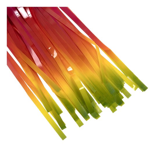 Create & Celebrate Blue Foil Fringe Curtain 1m x 2m image number 3