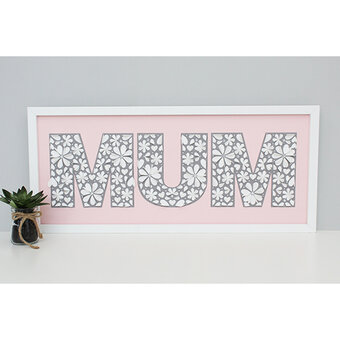 Cricut: How to Make a Mother's Day Frame