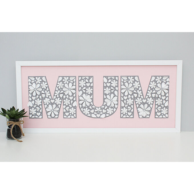 Cricut: How to Make a Mother's Day Frame image number 1