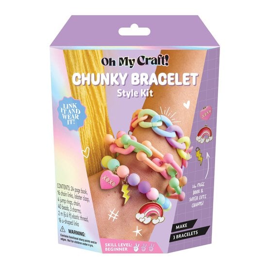 Oh My Craft! Chunky Bracelet Kit image number 1