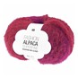 Rico Fashion Red Berries Alpaca Superfine Heavens Big Cloud 100g image number 1