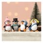 Penguin Resin Decorations 4 Pack image number 1