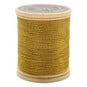 DMC Dark Gold Metallic Sewing Thread 40m (282) image number 1