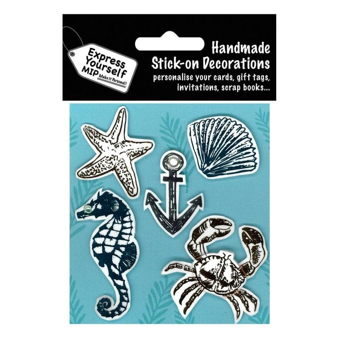 Express Yourself Sea Creature Card Toppers 5 Pieces image number 1