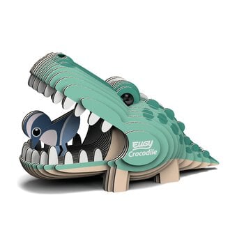 Eugy 3D Crocodile Model