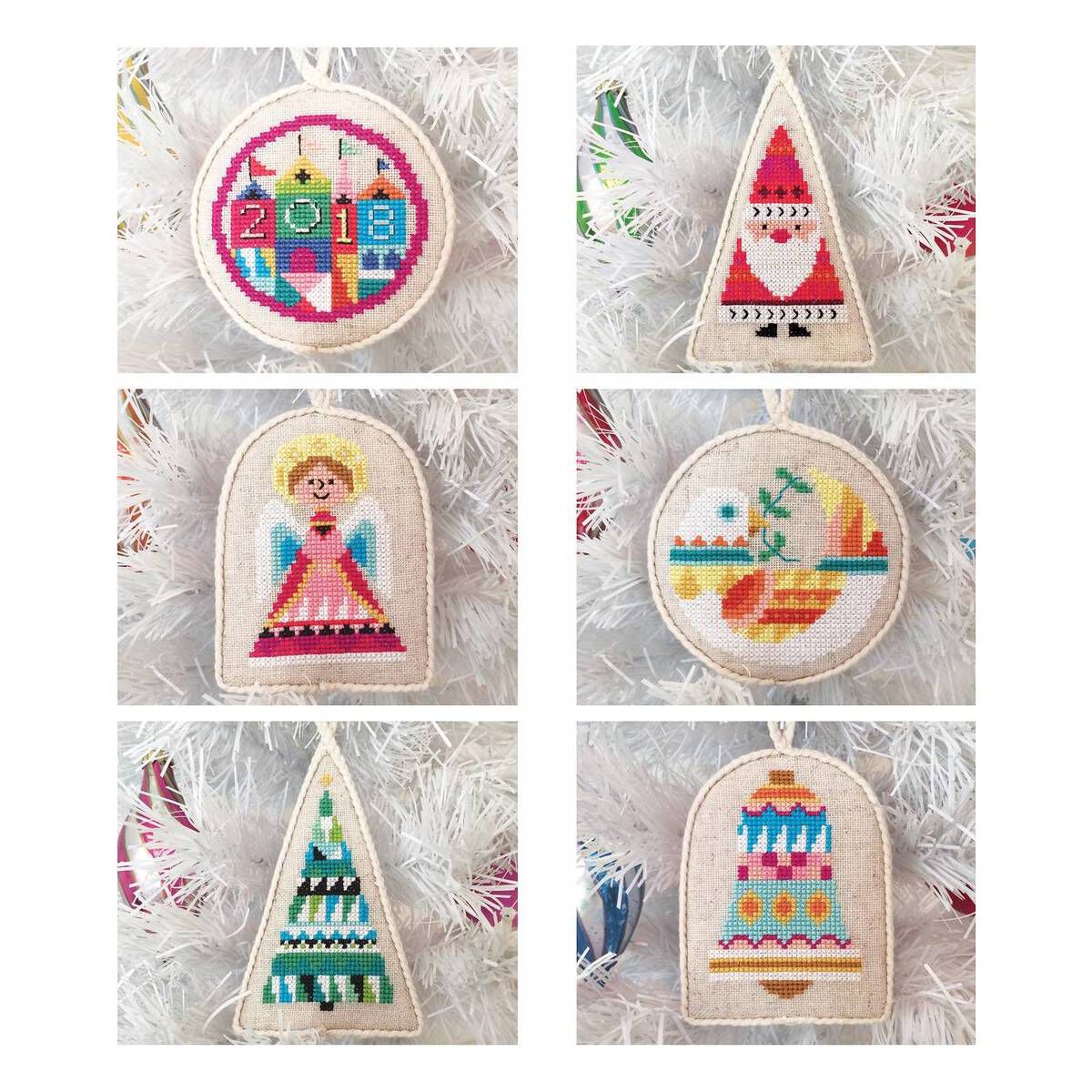 Satsuma Street Ornament Set 1 Cross Stitch Chart Hobbycraft