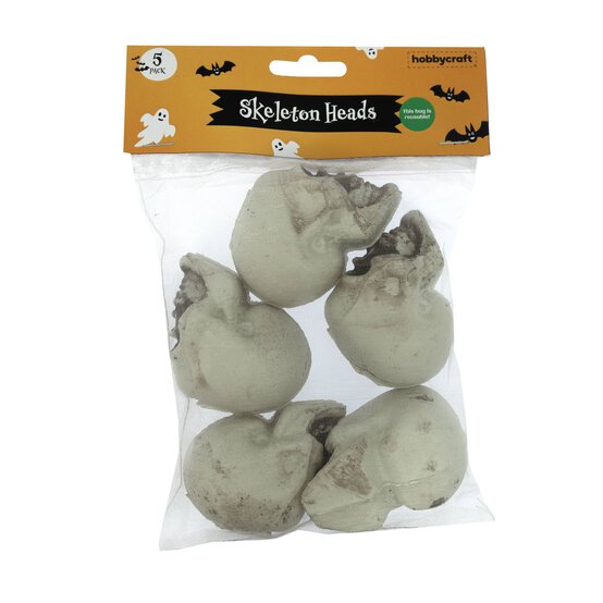 Skeleton Heads 5 Pack image number 3