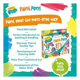 Paint Pop Paint Pens 12 Pack image number 2