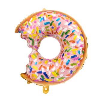 Large Doughnut Foil Balloon