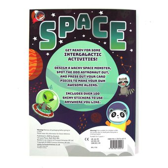 Space Puffy Sticker Activity Book image number 3