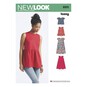 New Look Women's Dress and Top Sewing Pattern 6511 image number 1