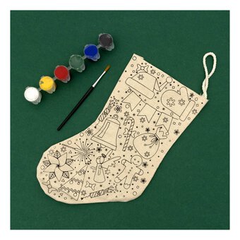 Paint Your Own Stocking Kit
