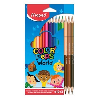 Maped Color’Peps Duo Pencils 15 Pack 
