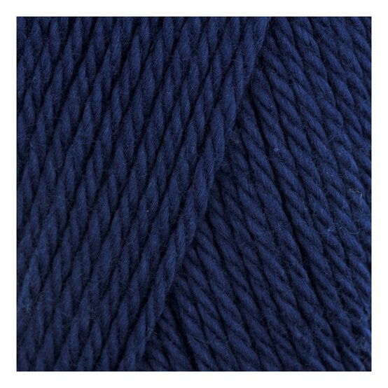 Women’s Institute Navy That’s So Cotton DK Yarn 100g image number 2