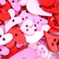 Hobbycraft Button Jar Hearts Pink image number 7