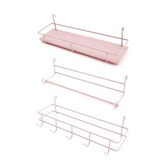 Blush Storage Trolley and Accessories Bundle image number 3