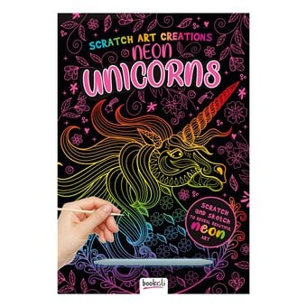 Scratch Art Creations: Neon Unicorns