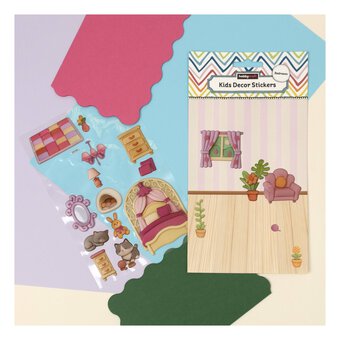 Pink Bedroom D&eacute;cor Stickers