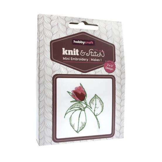 Rosebud Mini Embroidery Kit image number 1