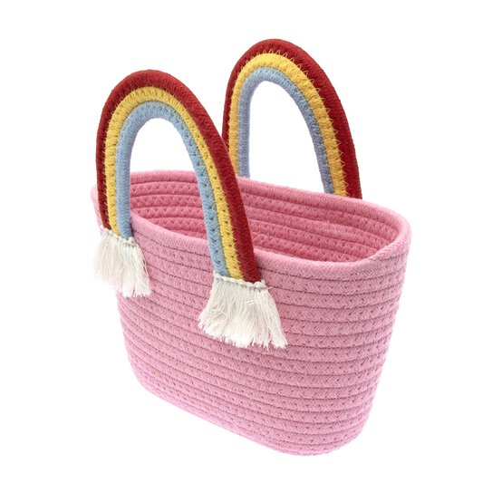 Rainbow Rope Basket  image number 5