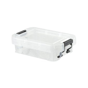 Whitefurze Allstore 0.1 Litre Clear Storage Box