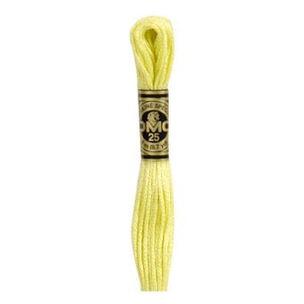 DMC Yellow Mouline Special 25 Cotton Thread 8m (011)