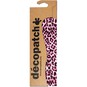 Decopatch Pink Leopard Print Paper 3 Sheets image number 3