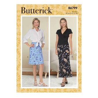 Butterick Petite Skirt Sewing Pattern B6799 (6-14)