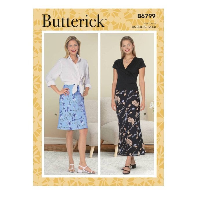 Butterick Petite Skirt Sewing Pattern B6799 (6-14) image number 1