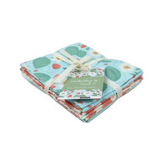 Strawberry Picking Cotton Fat Quarters 4 Pack image number 7