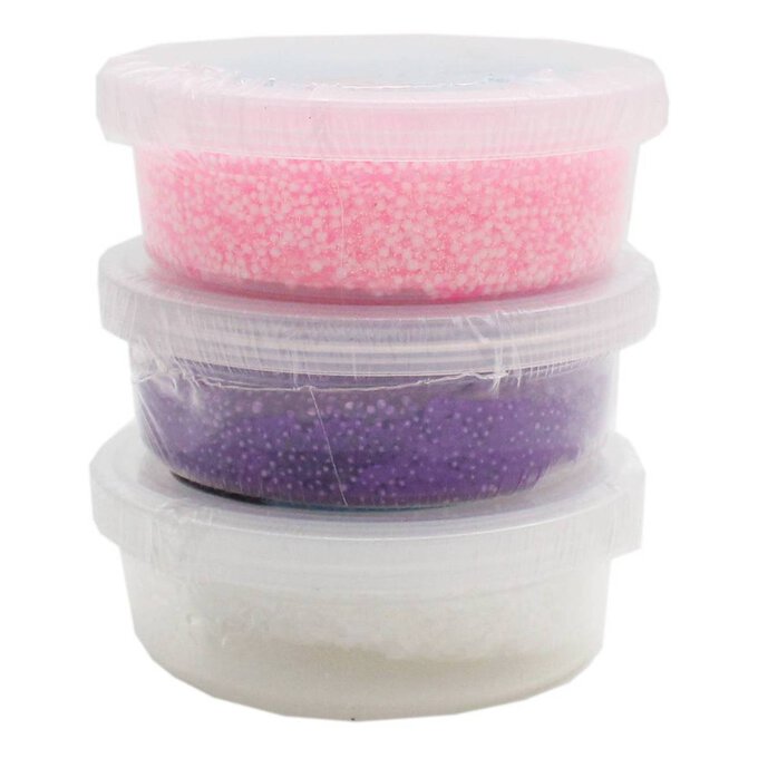 Pink Foam Clay 14g 3 Pack image number 1