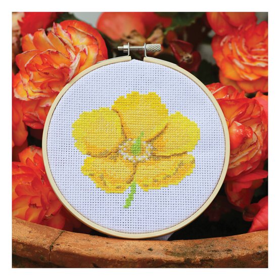 RHS Rowaline Cross Stitch Kit 5 Inches image number 2