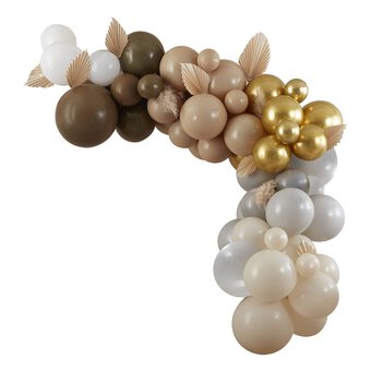 Ginger Ray Taupe, Brown and Nude Balloon Arch Kit