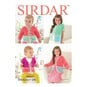 Sirdar Snuggly DK Cardigans Digital Pattern 4751 image number 1