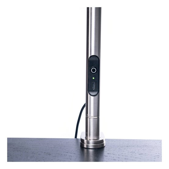 Daylight Brushed Steel Slimline 4 Table Lamp image number 4