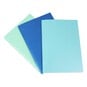 Blue Shimmer Sketchbook A5 3 Pack image number 1