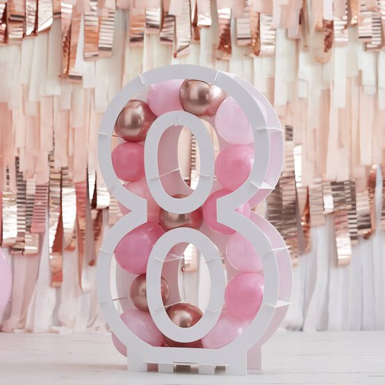 Ginger Ray Balloon Mosaic Number Frame 8 image number 3