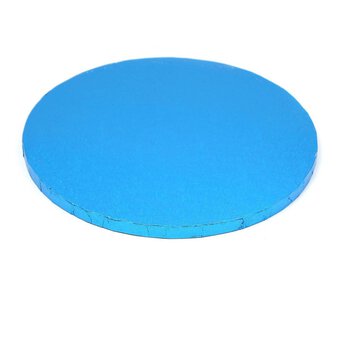 Blue 10 Inch Round Cake Board