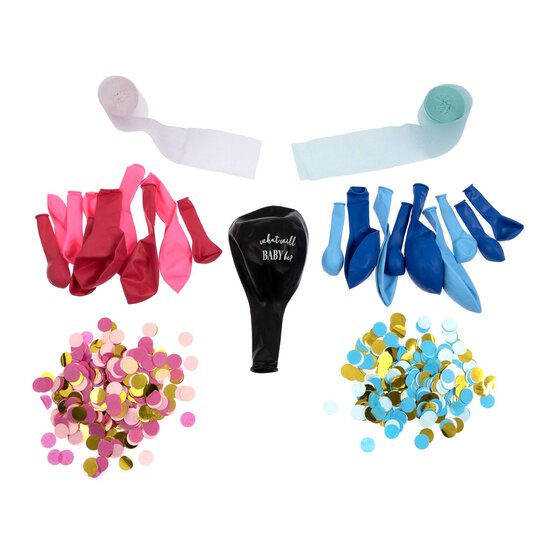 Create & Celebrate Gender Reveal Confetti Balloon Kit image number 3