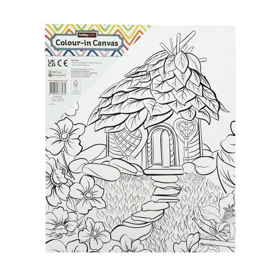 Cottage Colour-in Canvas image number 4