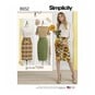 Simplicity Women’s Skirt Sewing Pattern 8652 (16-24) image number 1