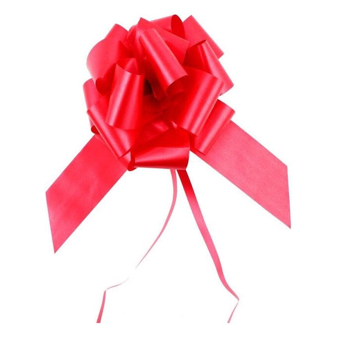 Red Pull Bow 5cm