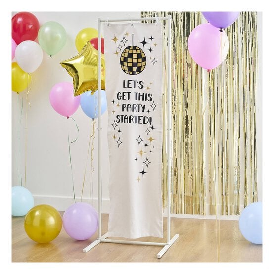 Create & Celebrate Fabric Sign 44cm x 146cm image number 2