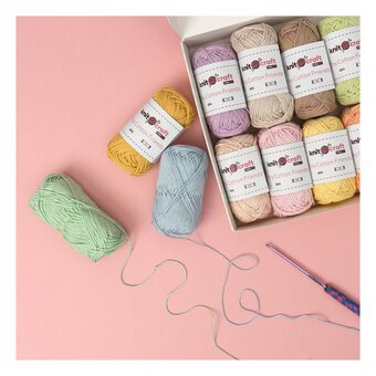 Knitcraft Pastel Tiny Cotton Friends Yarn 25g 12 Pack