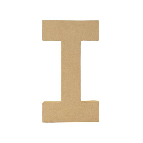 Mache Letter I 20cm image number 4